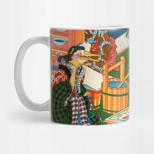 Ukiyo-e Re-Mix Series/ Revenge of the Tori (crop) Mug